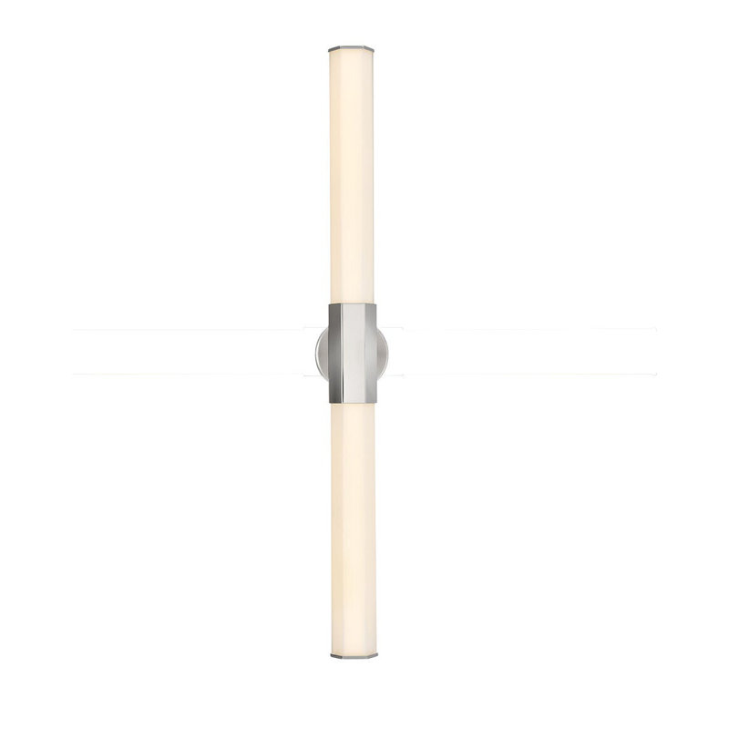 Facet 1 - Light LED Bath Sconce, Polished Nickel