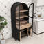 Garde-manger arqué avec tablettes réglables et tiroir-1674948219