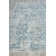 Antique Loom Blue Polyester powerloom Area Rug
