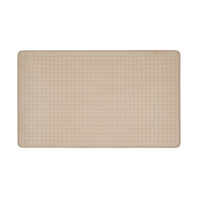 Tapis tissé gaufré anti-fatigue