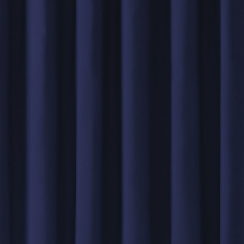 Semi Sheer Curtain Pair, 50" W x 96" L, Navy