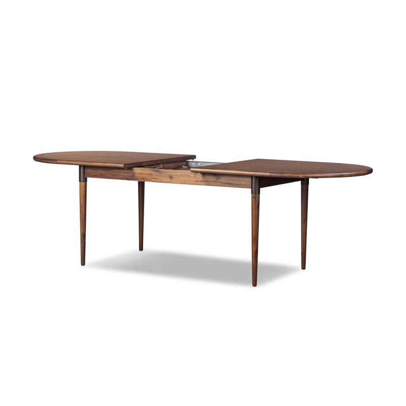 Harper Oval Solid Wood Dining Table, Toasted Walnut