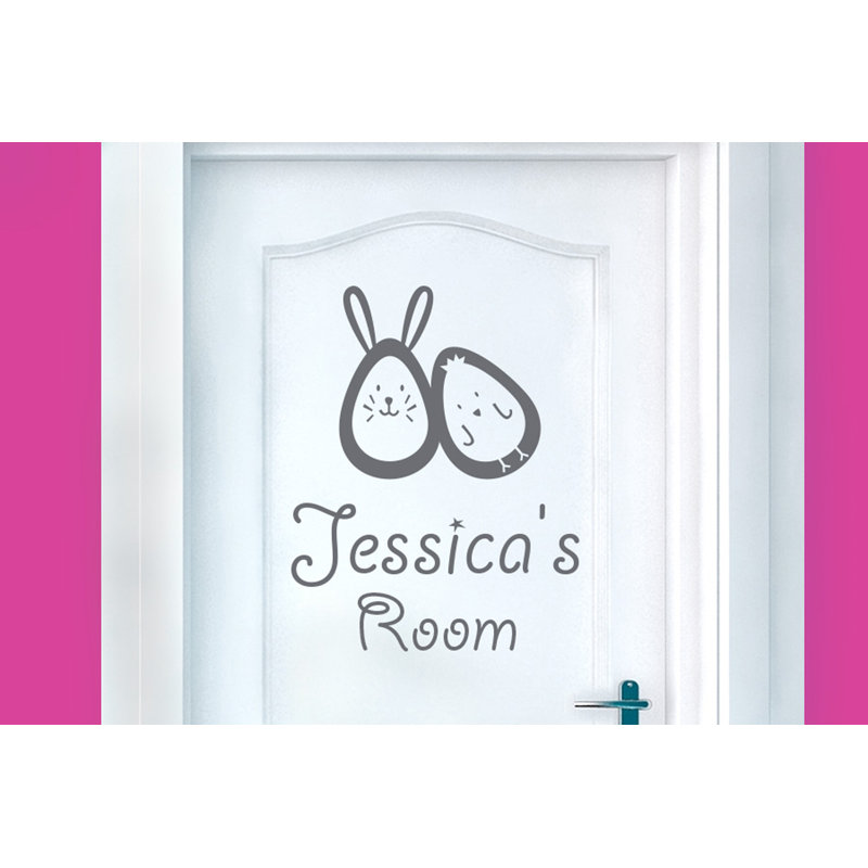 Animals Wall Decal, Grey