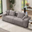Causeuse moderne en tissu d'ameublement carré-208565416