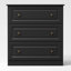 Ensemble de 2 commodes à 5 tiroirs modernes en bois l 29,5 po-1839634351