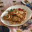 Porcelain Stars Turkey Platter