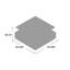 Table basse en bloc avec rangement Lonny
