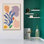 «Honoring Matisse Warm V2» par Danhui Nai, art mural sur toile