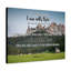 I Am With Thee Isaiah 41:10 - Wrapped Canvas Print-1574097538