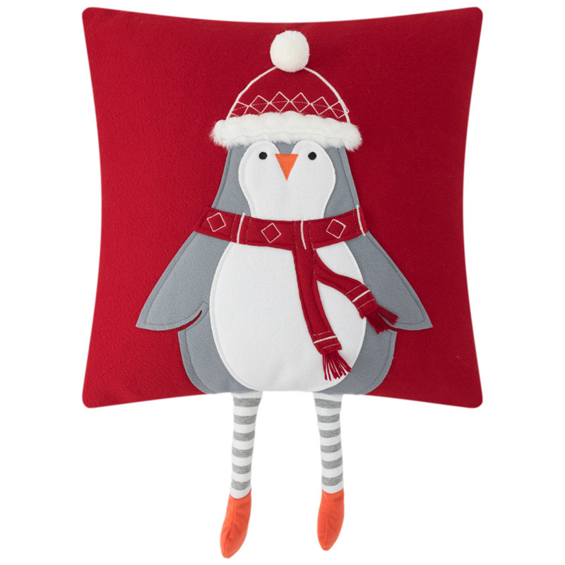 Housse de coussin en polyester brodé
