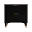 Table de chevet en noir-300556612