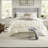 Elegant Bedding Sets Ivory Polyester Tufted Design Home