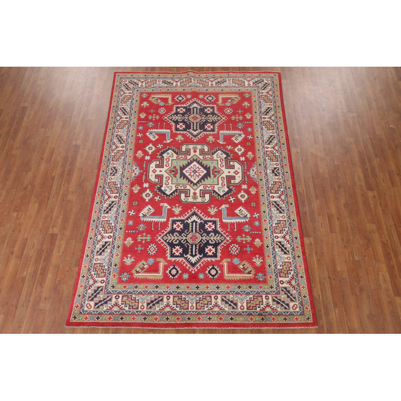 Tapis géométrique Kazak South Western