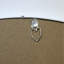 Willetton Minimalist White Round Bathroom Mirror