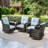Ivandell Swivel Outdoor Lounge Chair-1606870789