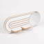 Miroir d'appoint oblong moderne avec tablettes intégrées-1721299776