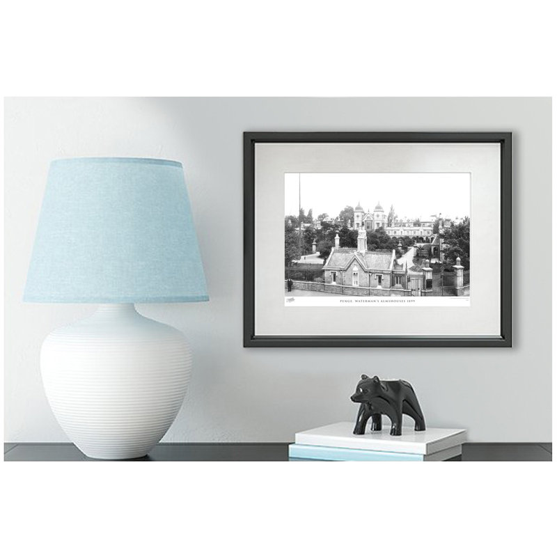 Penge, Waterman's Almshouses 1899 by Francis Frith - Single Picture Frame Print, 45cm H x 60cm W x 2.3cm D