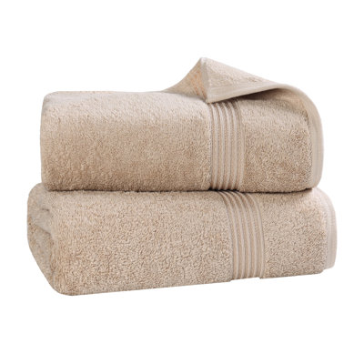 Oleg Heritage Egyptian Cotton Soft Absorbent Luxury Bath Sheet or Towel Set