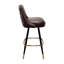 Tabouret de bar pivotant capitonné-117321645