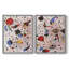 «Miro Memoirs I», reproduction encadrée de qualité supérieure - prête à être accrochée - aucun clou requis - aucun clou requis-309972030-309971907