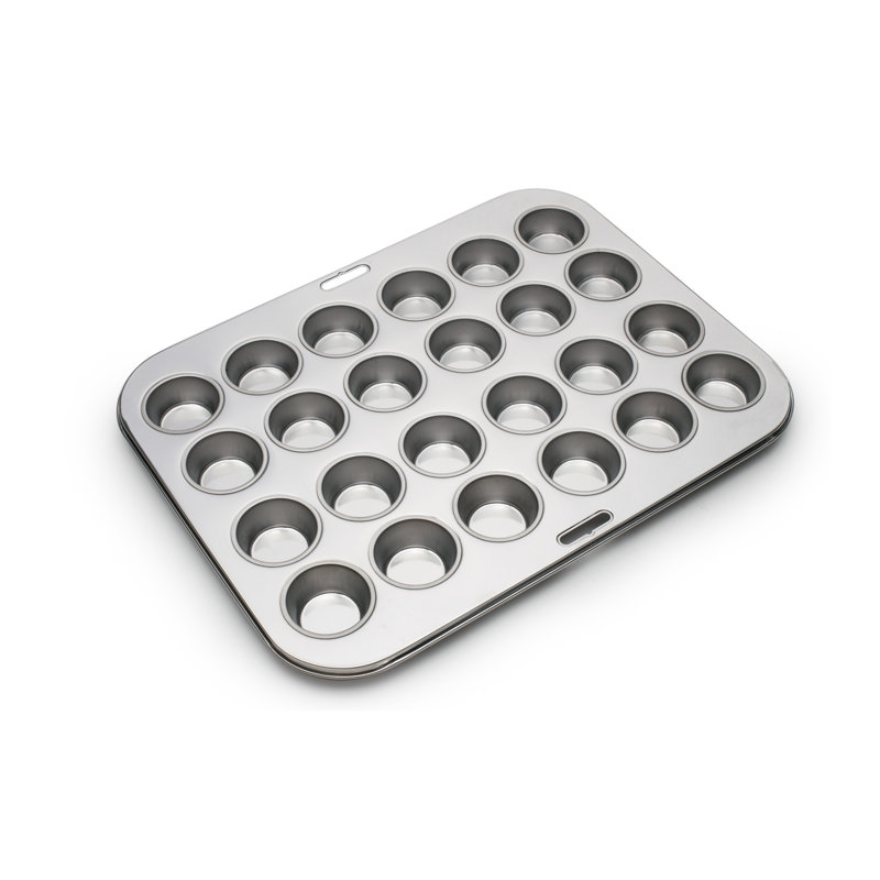 Moule à muffins en acier inoxydable 24 tasses fox run