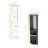 Concrete 3-Tier Shelf Bar Cabinet-556213054