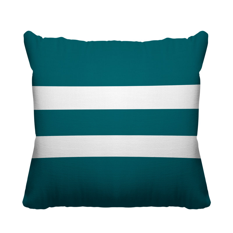 Coussin décoratif intérieur / extérieur Kyson, L 15 po x H 15 po, Vert