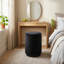 Tabouret de coiffeuse rond avec rangement-97849618