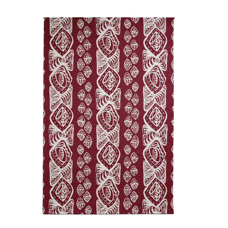 Safari Chenille Geometric Indoor Rug