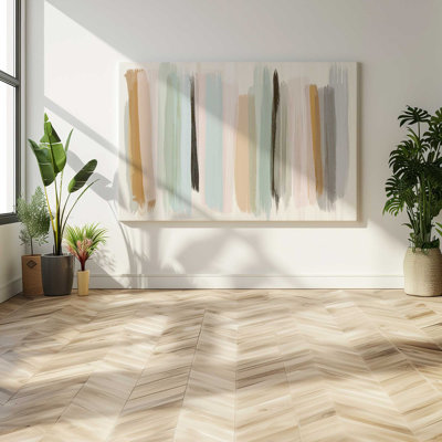 Pastel Panache, Large Canvas Print