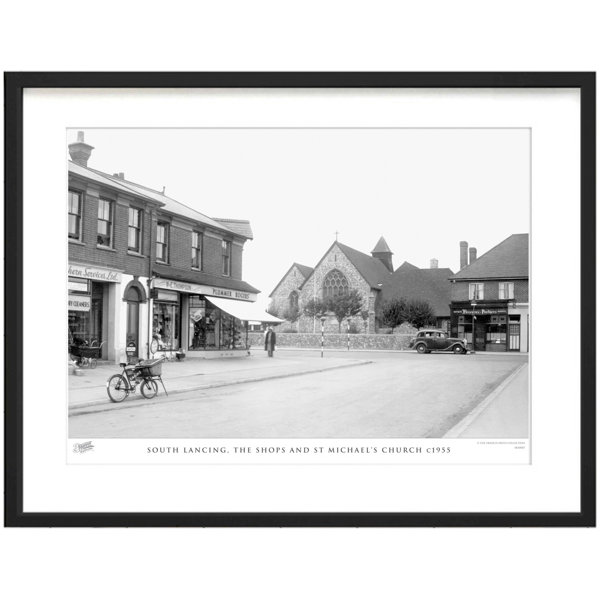 The Francis Frith Collection South Lancing, The Shops And St Michaels ...