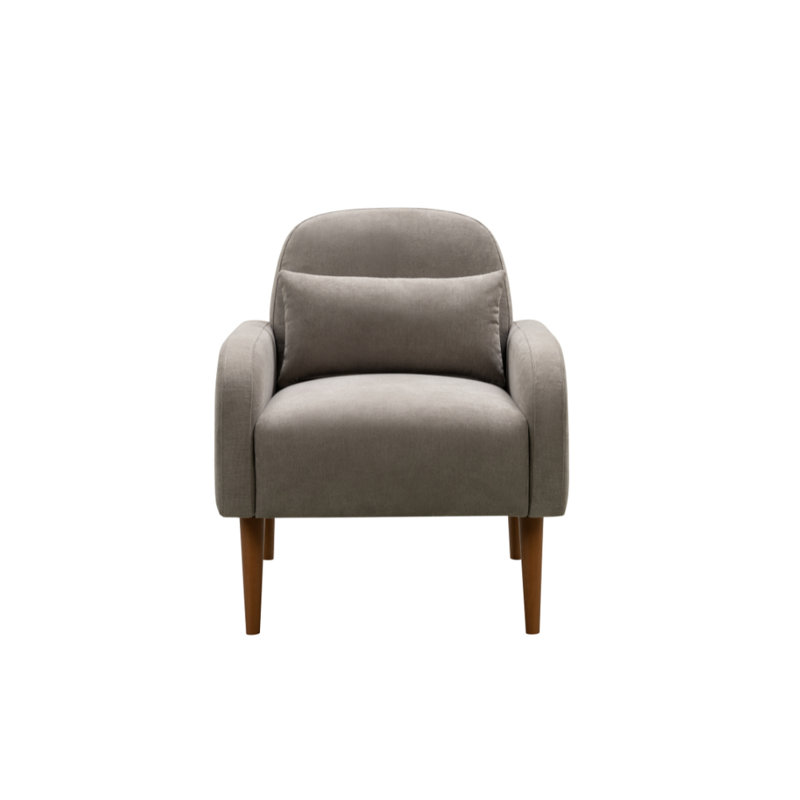 Rocking Chair - Smooth Rock for Ultimate Nursery Comfort - Effortlessly Transforms into Armchair, Gray