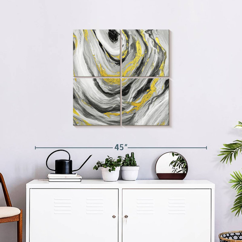Avery Bold Agate I, 74" H x 74" W