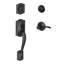 Handleset with Double Cylinder Deadbolt and Door Lever and Rosette-578505351-578504802-578541666