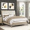 Mobilier de chambre à coucher classique en bois avec tête de lit pour grand lit de style campagnard 1pc
