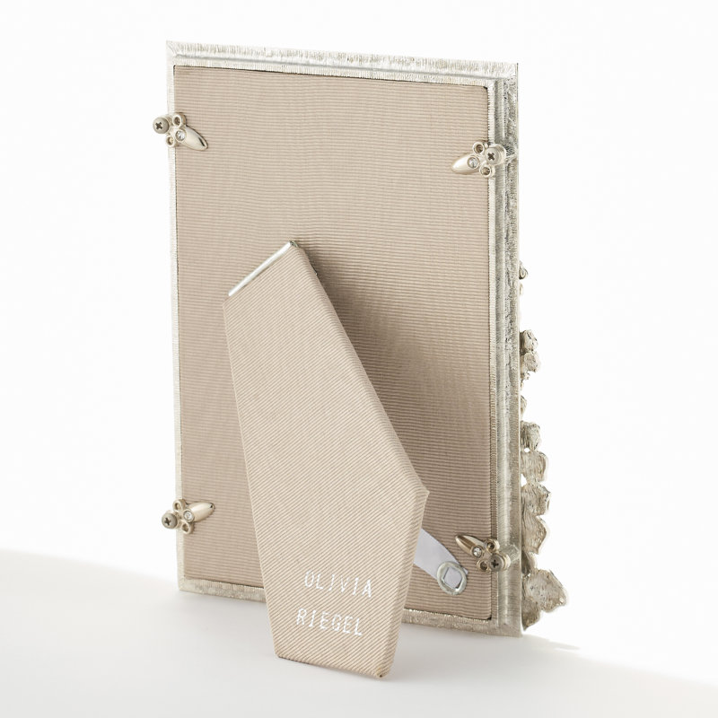 Evelyn Metal Picture Frame, Gold, 5" x 7"