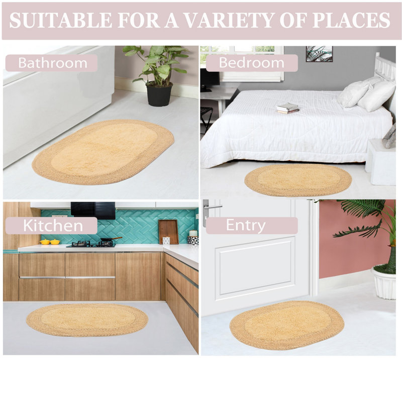 Traci Bath Rug Set, Butter