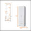 Garde-robe 2 tiroirs 2 portes-2057200546