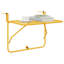 Balcony Table Metal Medium Collapsible Patio Table-1287427960