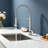 Topcraft Single Handle Single Hole Pull Down Kitchen Sink Faucet-69763890