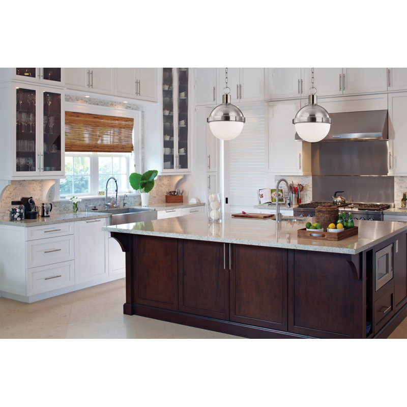 Lambert 1 - Light Pendant, Small, Aged Brass