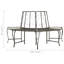 Cowart Steel Tree Bench