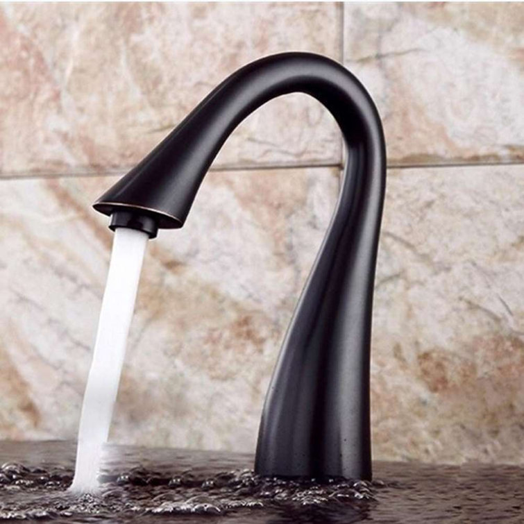 Public Restroom Vessel Sink with Touchless Faucet