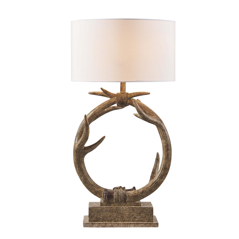 Lampe de table brune 26,77 "Sabra