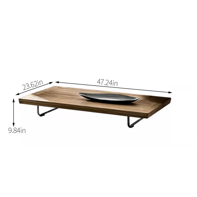 Table basse d'extérieur L 47,24 po x l 23,62 po Arisela