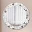 Huldar Glass Flat Wall Mirror