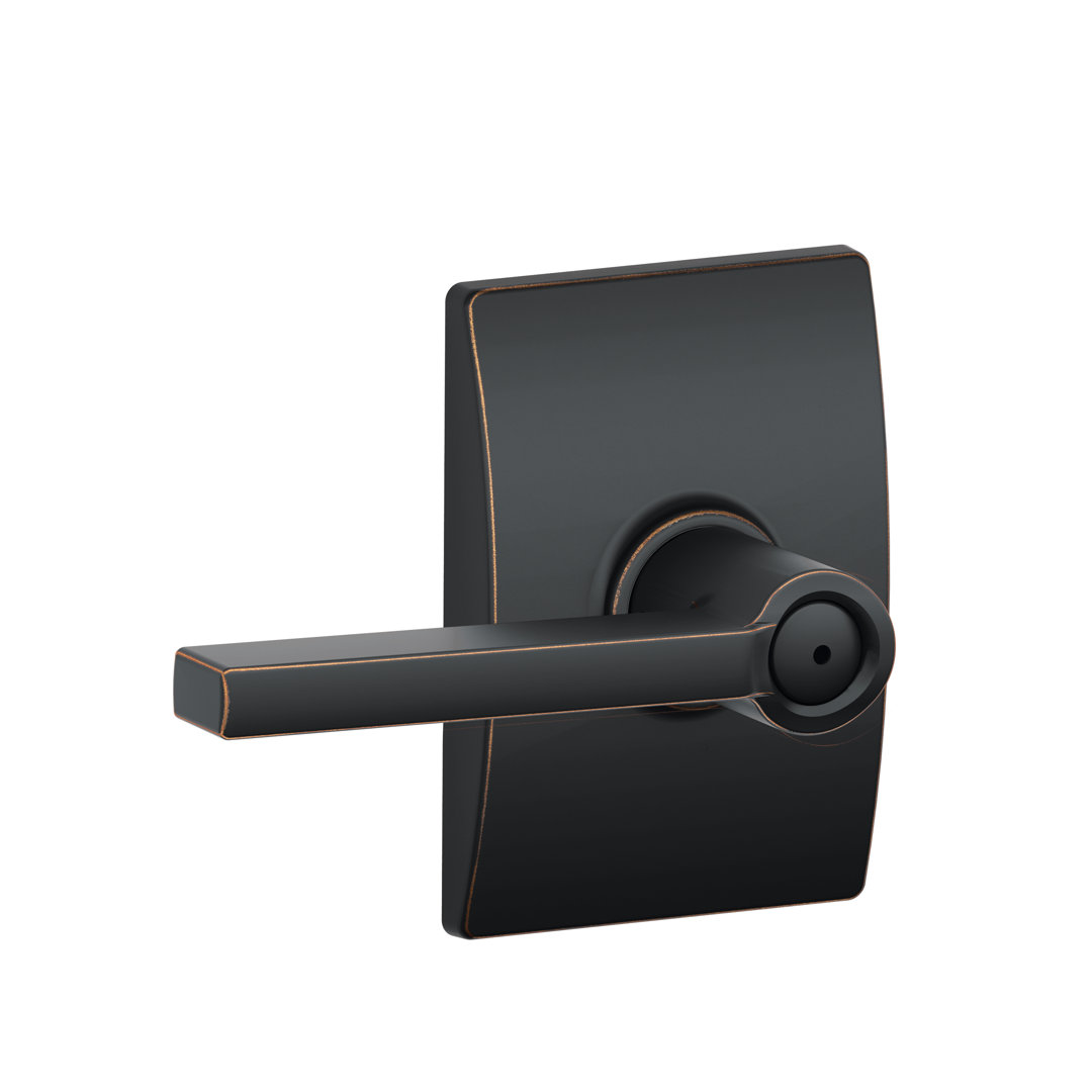 Latitude Privacy Door Lever Schlage 