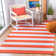 Westerlund Hand Woven Cotton Striped Rug
