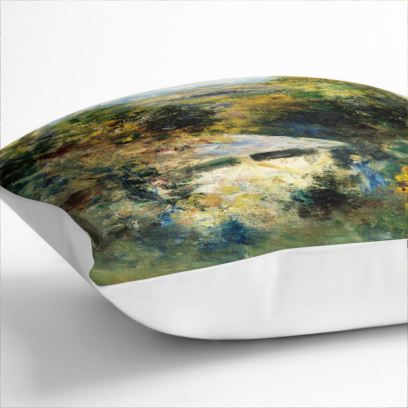 Square Cushion, 55cm H x 55cm W x 20cm D, White