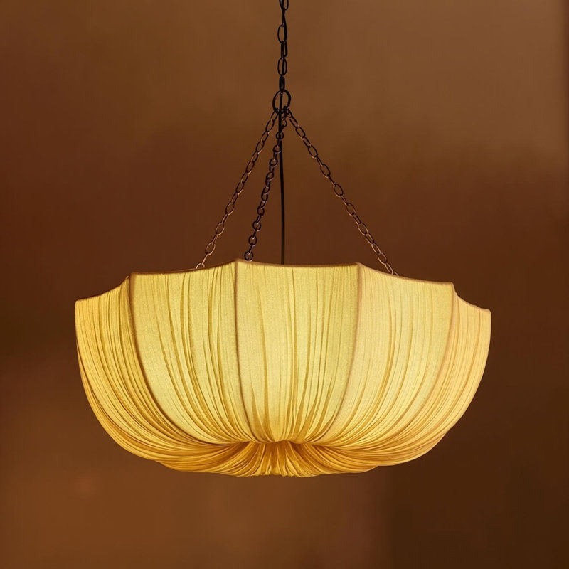 Îlot de cuisine à trois lumières, H 11,02 po x l 31,49 po x P 31,49 po